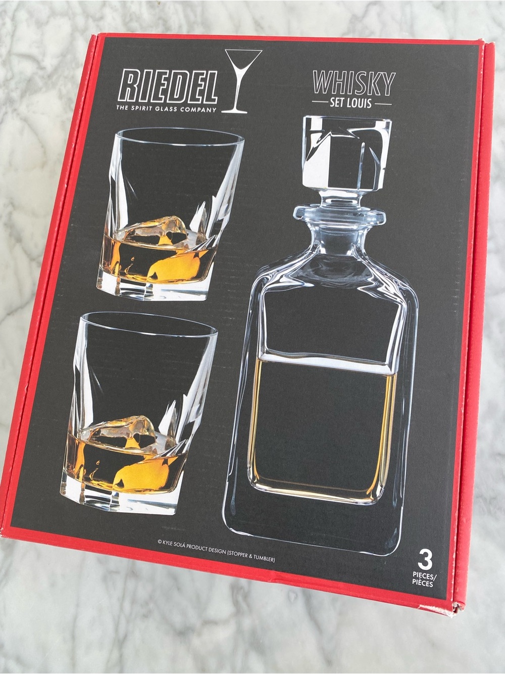 Riedel Louis Set Whisky Decanter & Tumblers